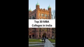 Top 30 MBA Colleges in India  Fees  Average Placement IIM MBA [upl. by Derward351]