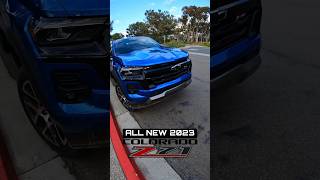 ALL NEW 2023 Chevrolet Colorado Z71 in Glacier Blue [upl. by Gladdy]