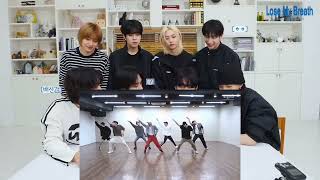 Straykids reaction to CHOREGRAPHY BTS quotIdolquot dance practice [upl. by Bowyer265]