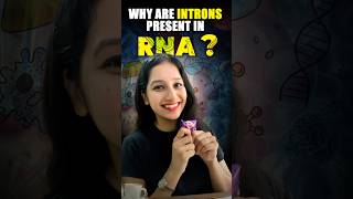 Why introns are present biology csirnet tifr neet neetpg neetbiology molecularbiology bio [upl. by Nnylkoorb]