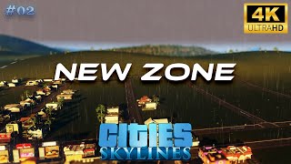 City Skylines Gameplay 02 Second gameplay we make industrial area [upl. by Ninerb]