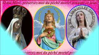 AM1306Lourdes Fatima Vierge Sainte amp Je vous salue MarieMusical pour récitation du Chapelet712 [upl. by Ferriter]