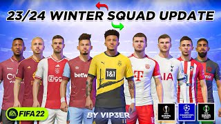 2324 Squad Update For FIFA 22 New Transfers  New Players  Winter Squad Update [upl. by Euginimod]