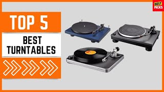 The 5 Best Turntables of 2023 Record Players [upl. by Olivier590]