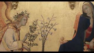 Simone Martini Annunciation [upl. by Ahsiuqel523]