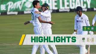 Proteas vs India  1st TEST HIGHLIGHTS  DAY 3  BETWAY TEST SERIES Supersport Park 28 Dec 2021 [upl. by Weasner]