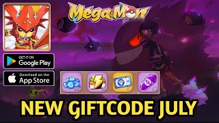 Monster Battle GoGo New Giftcodes July  Pokemon Android ios  Megamon New Code [upl. by Ellicul]