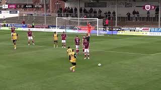 Arbroath 2  0 Annan  Match Highlights [upl. by Llezom]