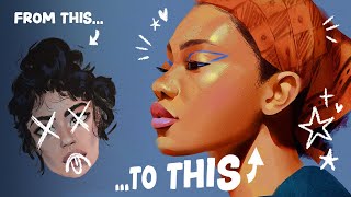 I Learned How to Paint Portraits in 24 Hours [upl. by Ahsiad]