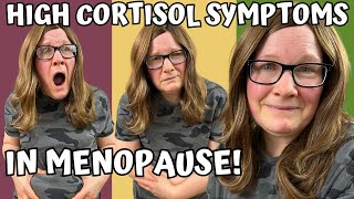 7 Menopause symptoms linked to high cortisolTips to lower cortisol [upl. by Tibbitts412]