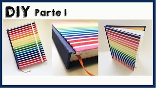 📚 CUADERNO Artesanal 👉 SOLO Con MATERIALES que tienes en CASA  Parte 1 [upl. by Eelta]