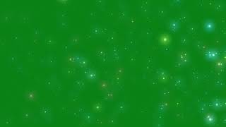 star particles green screen background video effects hd [upl. by Anertac]