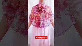 Stylish dupatta scarf 2024 🧣❤️ MrBeast shorts youtubeshorts ytshorts trending scarf fashion [upl. by Ahsinik35]