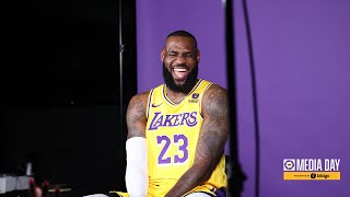 Best Quotes from Lakers Media Day 2023 [upl. by Eecyac]