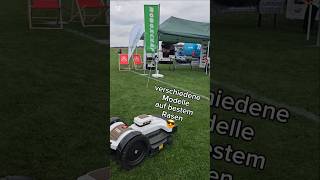 Alle Rasenroboter Marken getestet auf top Rasen bei Roboschaf GPS Kabel und Großfläche [upl. by Colwin589]