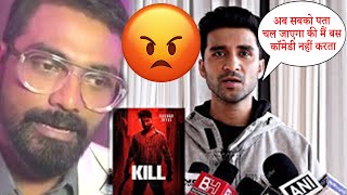 Remo Desuza Reaction o Raghav Juyals KILL movie  kill movie Shocking reaction  kill movie review [upl. by Nodnorb378]