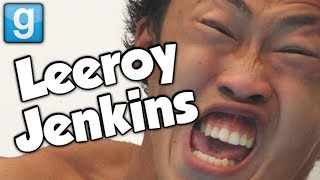 LEEROY JENKINS Garrys Mod Prop Hunt Funny Moments [upl. by Eedya]