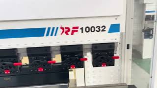 Ritec RF Series Electric Servo Press Brake Machine Test Run [upl. by Jase]