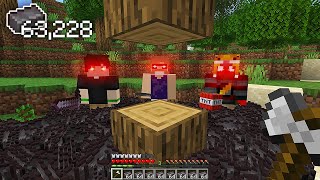 3 CAÇADORES vs 1 SPEEDRUNNER com ITENS ALEATÓRIOS no minecraft [upl. by Nytsrik887]