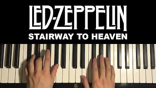 How To Play  Stairway To Heaven Piano Tutorial Lesson by Led Zeppelin [upl. by Monroe]