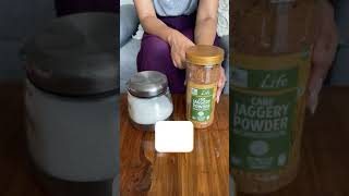 Sugar Vs Jaggery What’s More Beneficial for Health  Shorts [upl. by Portuna943]