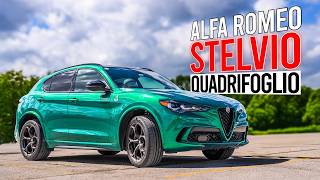 2024 Alfa Romeo Stelvio Quadrifoglio Track Impressions [upl. by Oirom351]