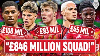 Uniteds TRUE Squad Worth REVEALED [upl. by Oina]