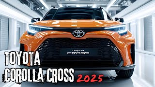 NEW TOYOTA COROLLA CROSS 2025 FIRST LOOK FUEL EFFICIENCY [upl. by Mohl]