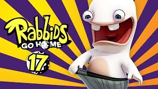 Rabbids Go Home  17  Holy Pile of Junk 2 Player [upl. by Arteid]