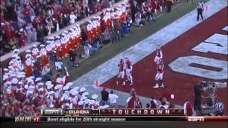 Oklahoma Sooners 2012 Top Plays Kenny Stills TD Catch vs Oklahoma State [upl. by Bain]