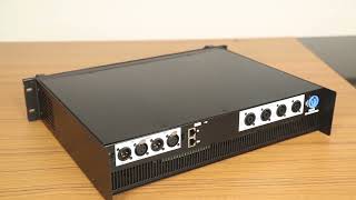 Audiopeak DSP416 Power AmplifierFour Channel 10000W Professional Power Amplifier for subwoofers [upl. by Glanti]