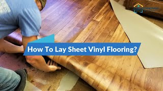 How To Lay Sheet Vinyl Flooring How to Installation 2023 Full Guide Video Vinyl Flooring [upl. by Samanthia]