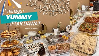 Table Decor Fit for Queens💕Iftar Dawat VlogCaramel TeaPakistani Mom in Canada Cooked by Sabeen [upl. by Annoval]