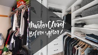 Design Tips For A Small WalkIn Closet  Closet Makeover  Organization [upl. by Laural]