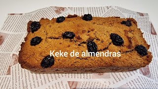 Torta de almendras  keke  sin azucar  sin lacteos  sin gluten [upl. by Kala]