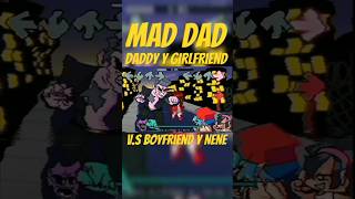 Mad dad SongFriday Night Funkin Daddy y GF vs BF y Nene fnf fnfmod sirshogu97 shorts [upl. by Gillie]