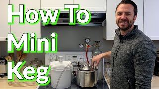 How to Use Mini Keg to Keg Homebrew Beer [upl. by Aihcsrop]