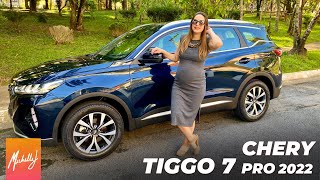 Novo Tiggo 7 Pro Luxo acabamento e performance Mas vale o preço Canal Michelle J [upl. by Aborn]