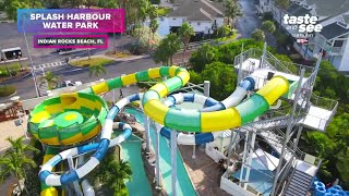 Splash Harbour Water Park in Indian Rocks Beach FL  Giant Adventure [upl. by Hill]