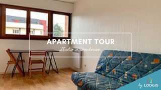 Apartment Tour  Furnished 18m2 in Toulouse – Ref  1T122404 [upl. by Rodmur922]