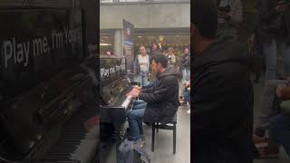 Dynamic Pianists Blow The Crowd Away With Boogie Woogie [upl. by Ahsikel]