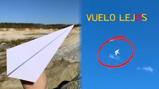 Cómo hacer un avión de papel Origami [upl. by Therron915]