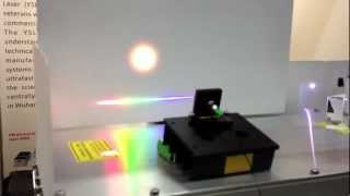 Supercontinuum laser source at SPIE Photonics West 2013 salesdmphotonicscom [upl. by Arriat]