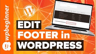 👣 How to Edit the Footer in WordPress Step by Step 📝 [upl. by Toffey]