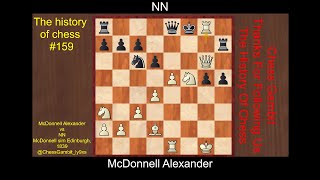 McDonnell Alexander vs NN The history of chess 159 [upl. by Bud]