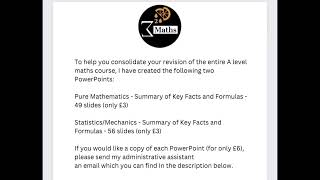 A Level Maths Made Easy  Guaranteed Success  Ace The Exam [upl. by Jacqueline791]