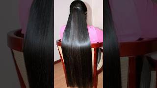 🔥Hair Smoothing Treatment At Home Naturally  Straightening In 30 Minutes hair haircare shorts [upl. by Kimon]