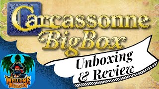 Carcassonne Big Box  Unboxing amp Review [upl. by Valeria]