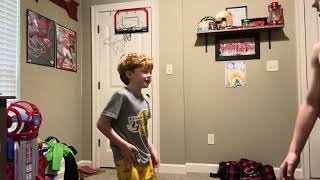 Another Mini hoop match against my brother part 2 minihoop basketball funny intense shorts [upl. by Eiggep819]