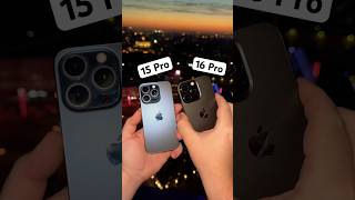 😵iPhone 16 Pro vs iPhone 15 Pro😍 [upl. by Adnaval]